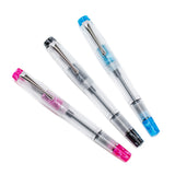 Opus 88 Koloro Fountain Pen Clear Acrylic Collection