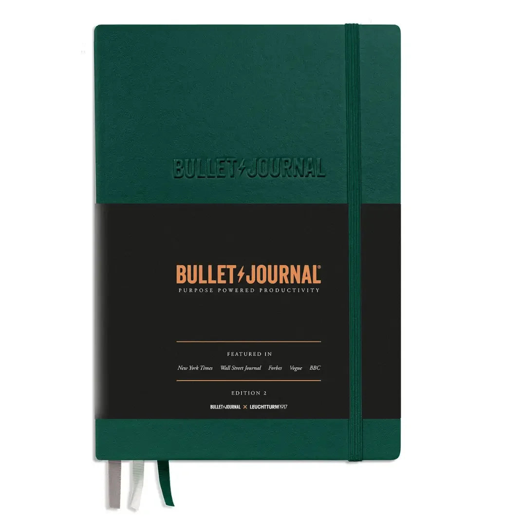Leuchtturm 1917 A5 Bullet Journal Notebook Green Cover