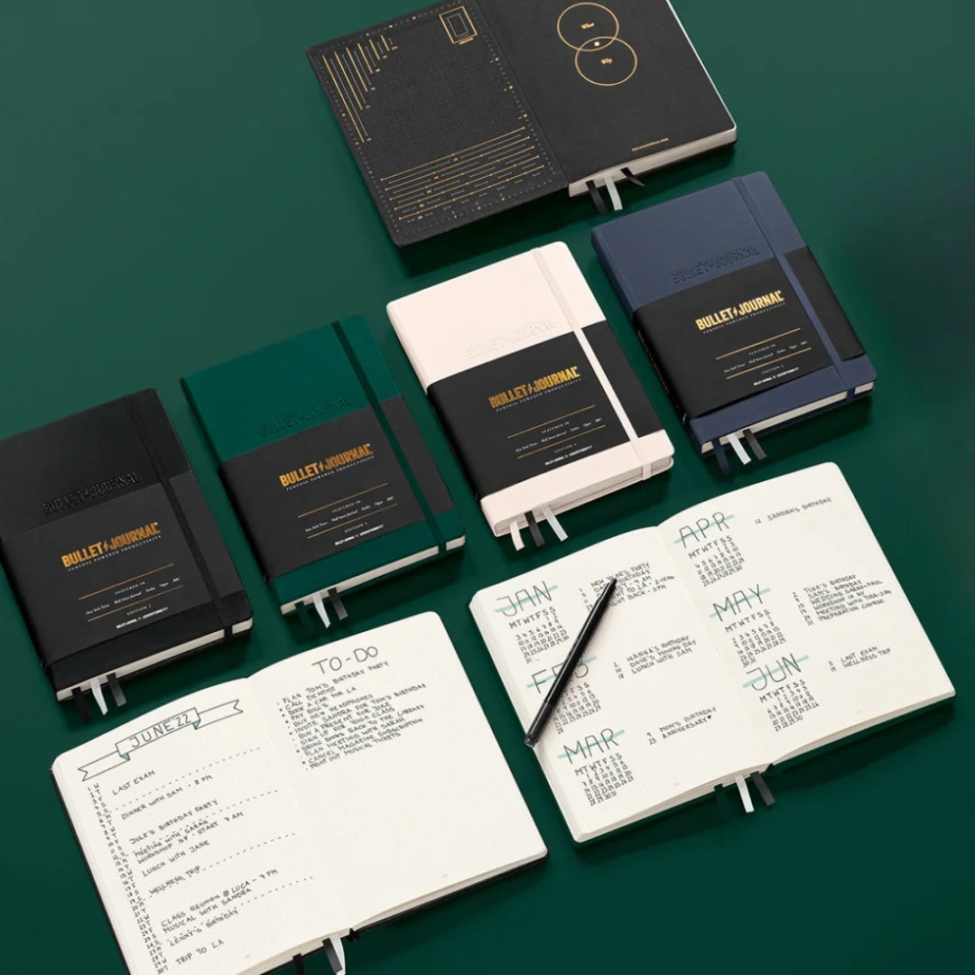 Leuchtturm 1917 A5 Bullet Journal Notebook Cover Image with Multiple Colors