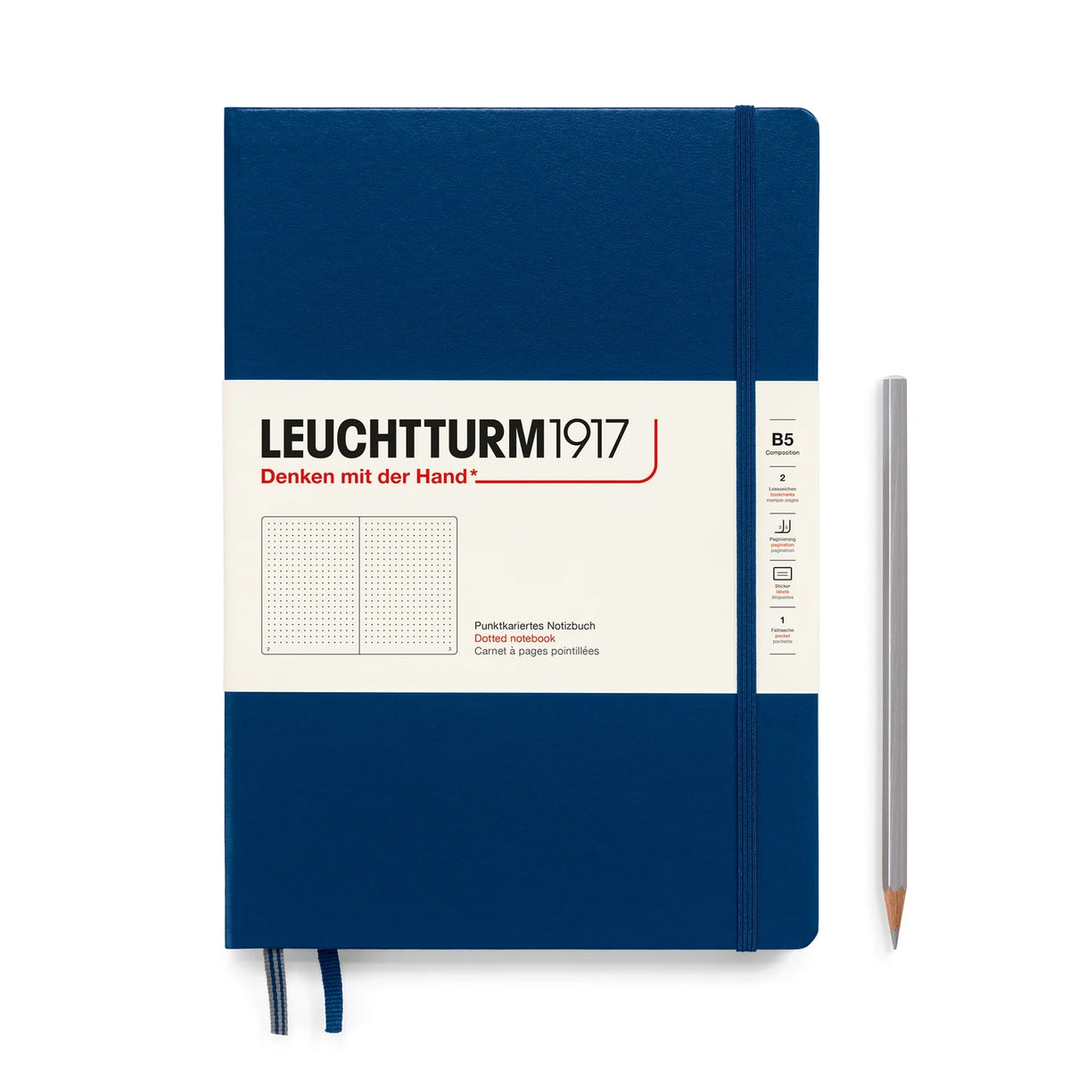 Leuchtturm 1917 Soft Blue Dot B5