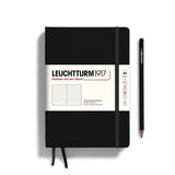 Leuchtturm 1917 A5 Hardcover Notebook Black Dot