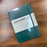 Leuchtturm 1917 A5 Hardcover Notebook Green Blank