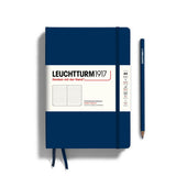 Leuchtturm 1917 A5 Hardcover Notebook navy Dot