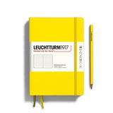 Leuchtturm 1917 A5 Hardcover Notebook Dot Lemon Yellow
