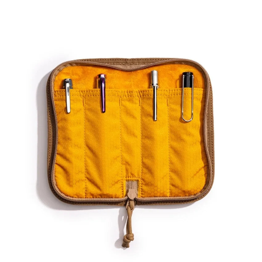 Lochby Quattro Four-Pen Case Navy Open