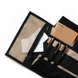 Lochby Tool Roll Charcoal Open