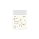 MD Product Clear Plastic Notebook Cover A7