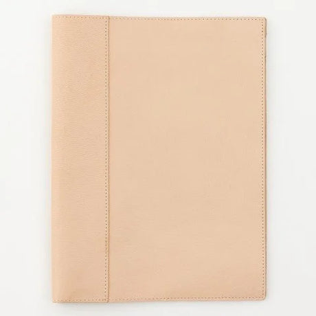 MD Product Goat Leather Cover A4 Closed on White Background