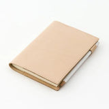 MD Product Goat Leather Cover A6 with Pencil