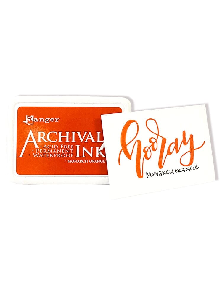 Ranger Ink Archival Ink Pads in Monarch Orange 