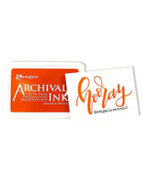 Ranger Ink Archival Ink Pads in Monarch Orange 