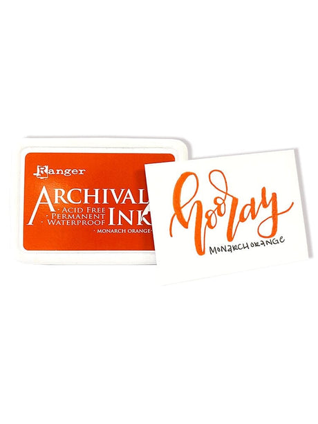 Ranger Ink Archival Ink Pads in Monarch Orange 