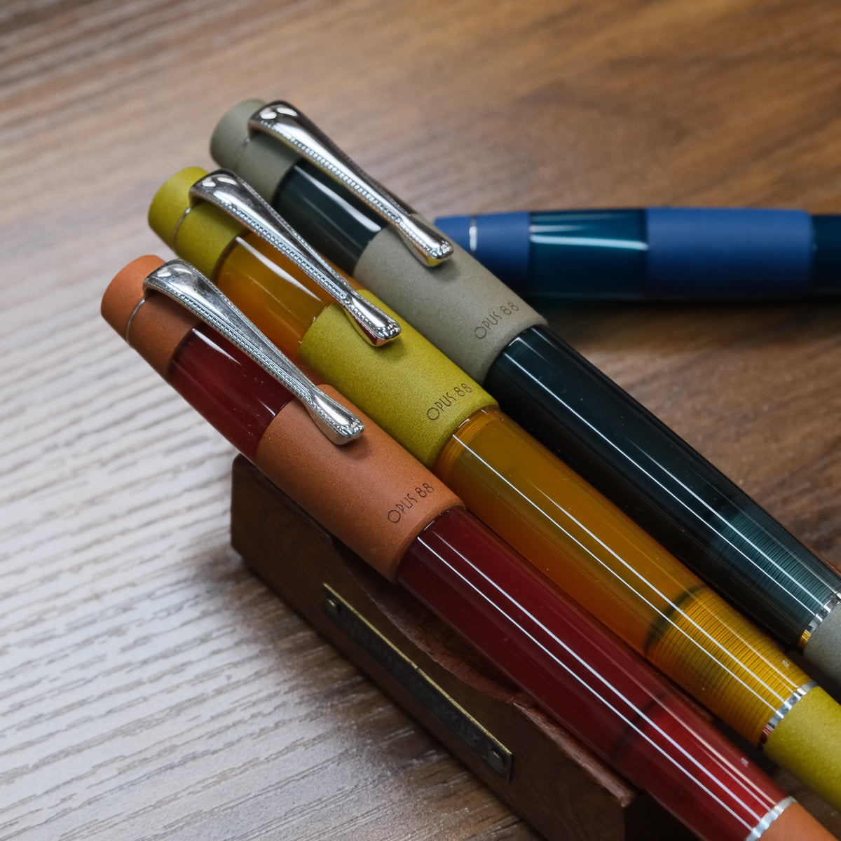 Opus 88 Koloro Ebonite Fountain Pens