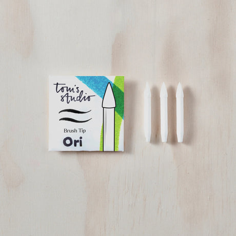 Tom's Studio Ori Refillable Highlighters Replacement Tips Brush