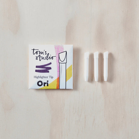 Tom's Studio Ori Refillable Highlighters Chisel Tips