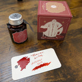 Teranishi Guitar Ink Bottle Modern Red