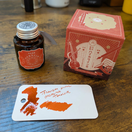 Teranishi Guitar Ink Bottle Orchestra Tangerine