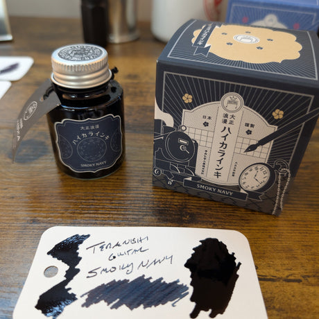 Teranishi Guitar Ink Bottle Smoky Navy 