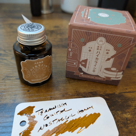 Teranishi Guitar Ink Bottle Nostalgic Honey 