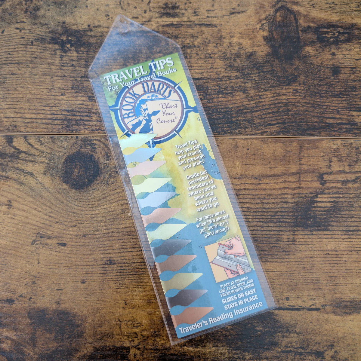 Book Darts Travel Tips Sleeves Caspian