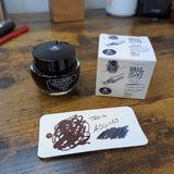 Taccia Fountain Pen Inks Standard Line Aoguro Swatch