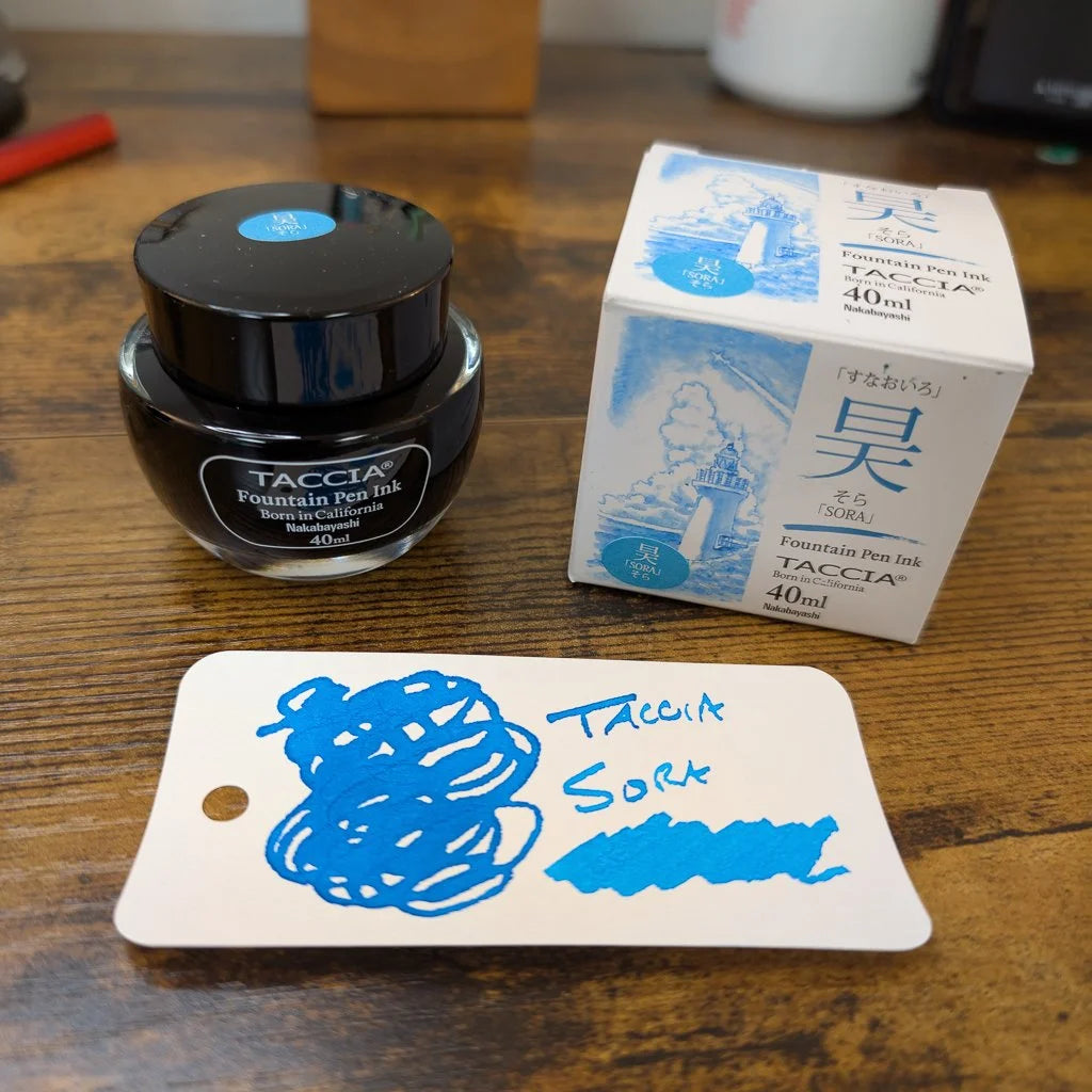 Taccia Fountain Pen Inks Standard Line Sora