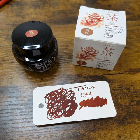 Taccia Fountain Pen Inks Standard Line Cha