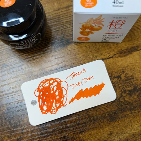 Taccia Fountain Pen Inks Standard Line Daidai
