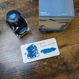 Taccia Ukiyo-e Fountain Pen Ink Series 1 Fukaki Hanada Swatch