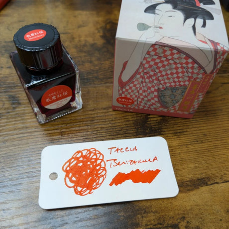 Taccia Ukiyo-e Fountain Pen Ink Series 2 Benizakura