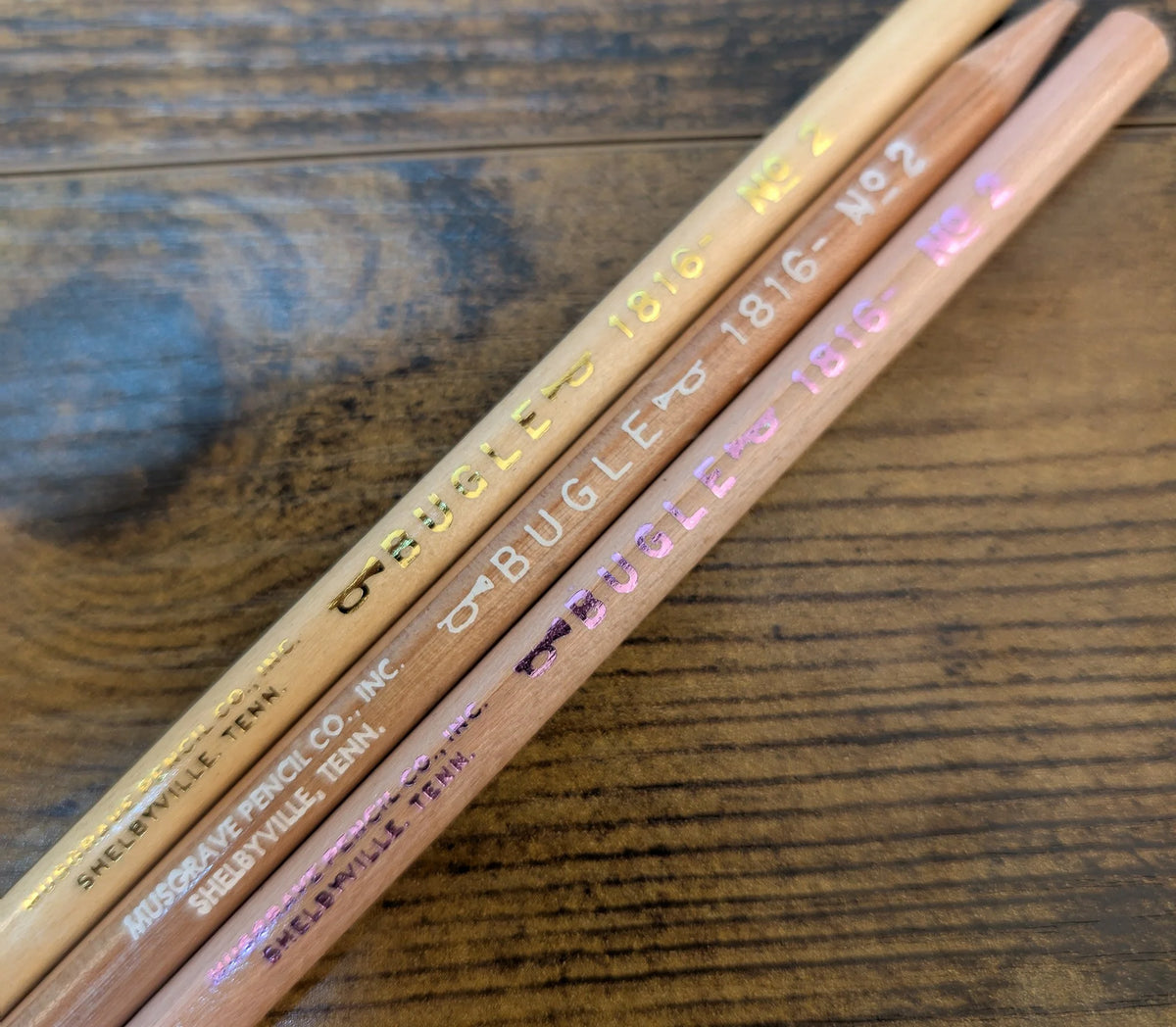 Musgrave Bugle Pencils (3 Varieties!)