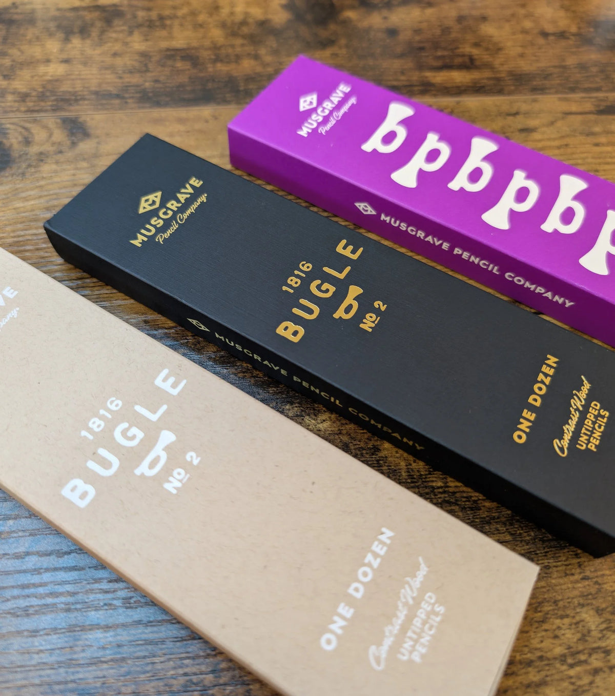 Musgrave Bugle Pencils (3 Varieties!)