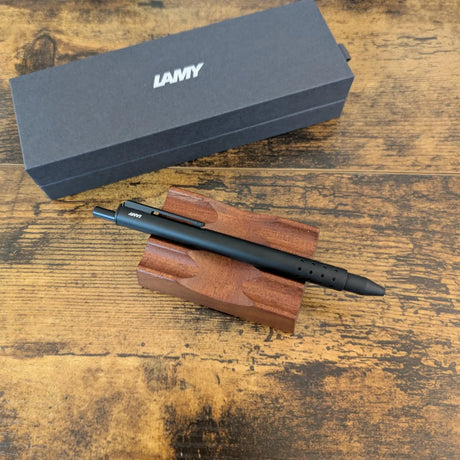 Lamy Swift Capless Rollerball on Pen Stand