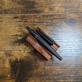 Diplomat Viper Fountain Pen Uncapped on Pen Stand