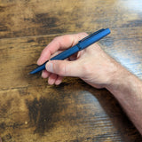 Diplomat Viper Fountain Pen posted in-hand
