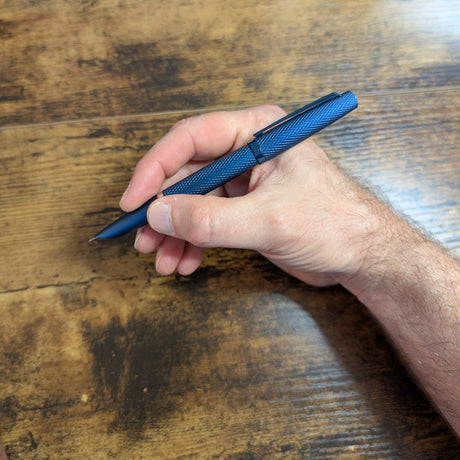 Diplomat Viper Fountain Pen posted in-hand