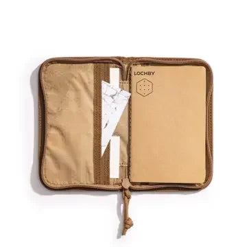 Lochby Pocket Journal Olive Open