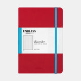 Endless Recorder A5 Notebook Cover Red Dot