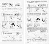 TRAVELER's Company 010 Spare Color Repair Kit Instructions