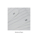 Endless Recorder Lined Numbered Pages