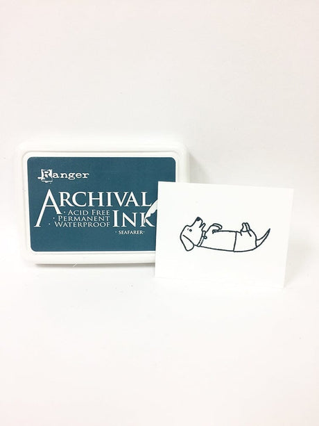 Ranger Ink Archival Ink Pads in Seafarer Teal Blue