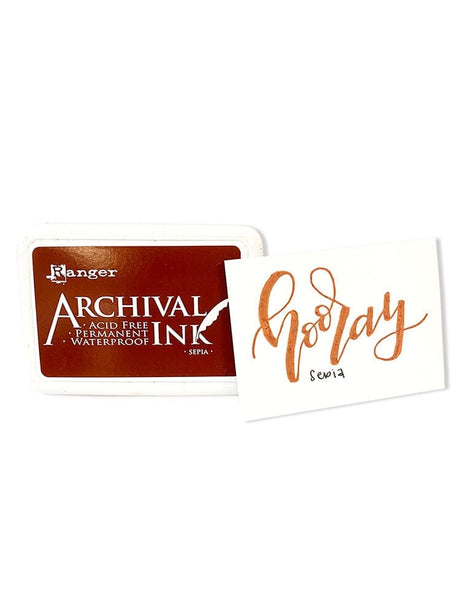 Ranger Ink Archival Ink Pads in Sepia 