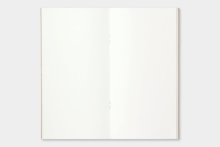 TRAVELER'S Notebook Standard Refill MD White Open