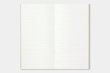 TRAVELER'S Notebook Standard Refill Lined Open