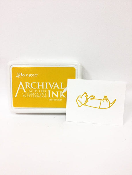 Ranger Ink Archival Ink Pads in Sun Dazed Yellow