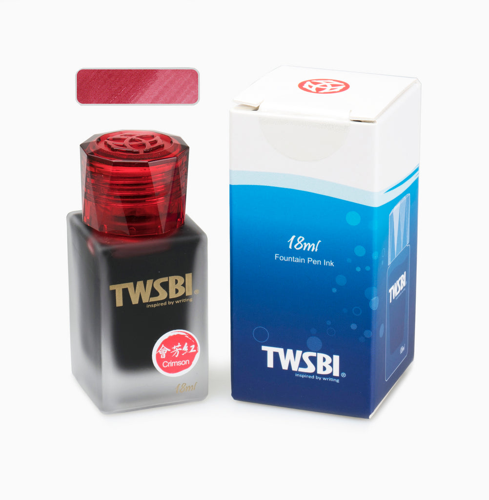 TWSBI 18ml Bottled Ink Crimson