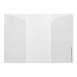 TRAVELER'S Notebook PVC Three-Fold File Clear Open