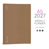 Wonderland222 A5 Weekly Planner Core Horizontal Layout Cover image showing available colors