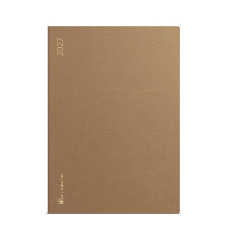 Wonderland222 2027 A5 Core Unstacked Weekends Planner in Coastal Bluff