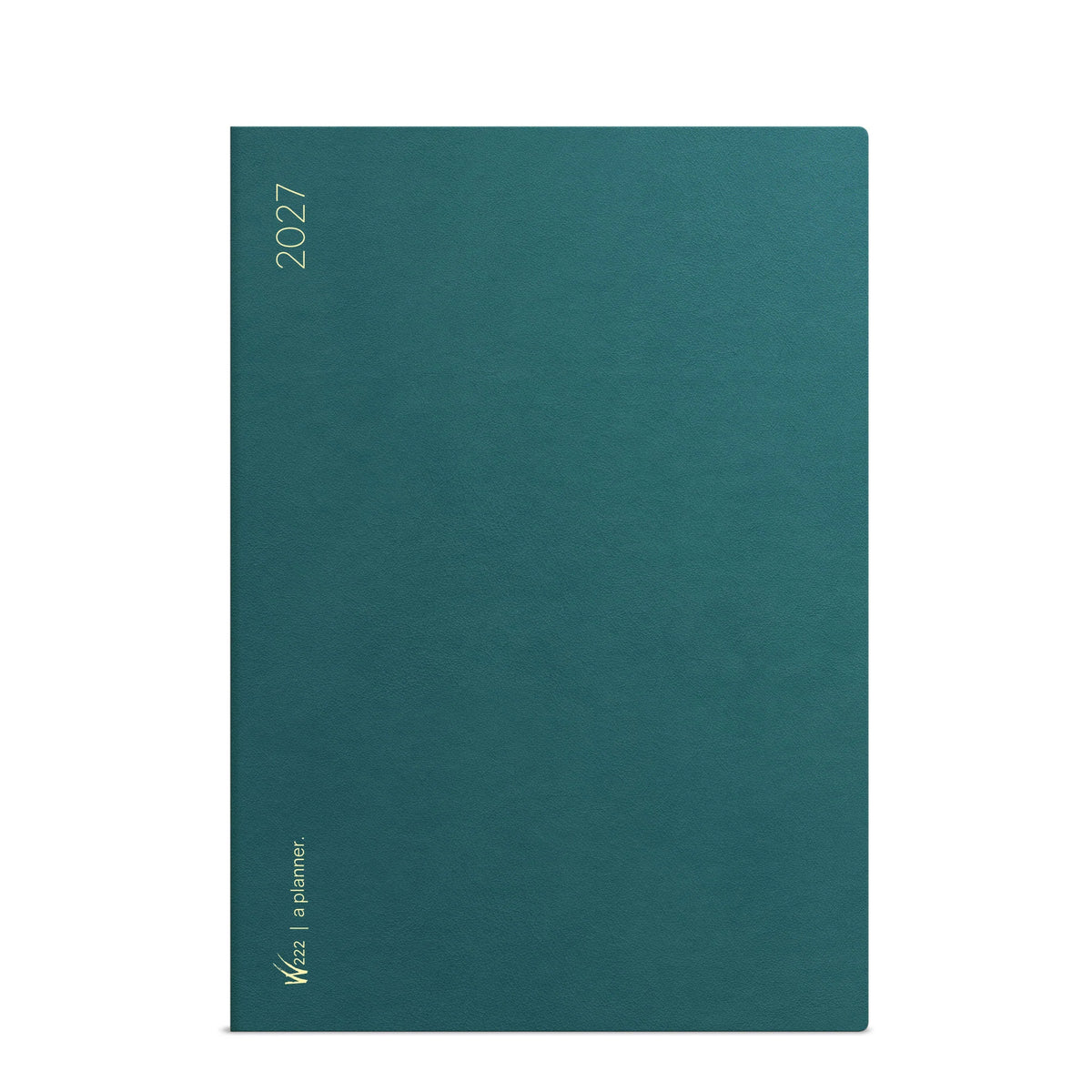 Wonderland222 2027 A5 Core Unstacked Weekends Planner in Kelp Forest